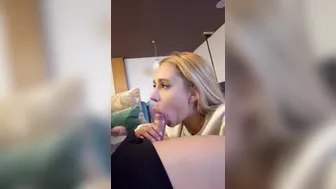Yasmin Avila, Sucking And Teasing Her Boyfriend’s Cock In The Hotel Like A Greedy Slut