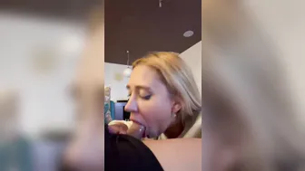 Yasmin Avila, Sucking And Teasing Her Boyfriend’s Cock In The Hotel Like A Greedy Slut