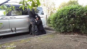 Petite Japanese Teen Outdoor Pickup