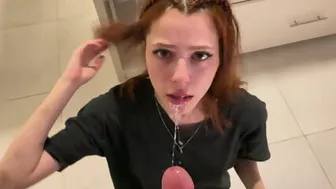 Best Friend GF WAnted get Face Fuck And Eat My Load