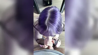 Violenthomicidal, Goth Girl On Her Knees Sloppily Sucking Cock Like A Throat Whore