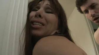 Visit Neighbor HotMAma In Just Lingerie Tease
