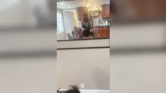 Txsnacks, Masked Hot Wife Fucking A Stud In The Kitchen Like A Cheating Housewhore