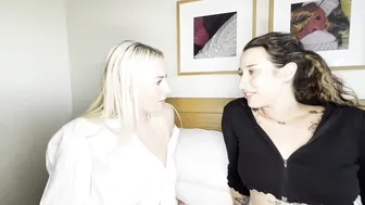 Emily Walters, Kiki Isobel, Blonde Milf Gets Dominated By Strapon Mistress