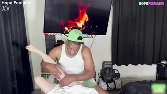Hope Fontaine, Andre Stone, Sexy French Milf Anal Fucking Her BBC Masseurs