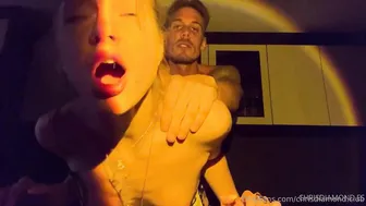 Little Dragon, Chris Diamond, Blonde Babe Fucking In Her Leopard Lingerie Like A Wild Slut