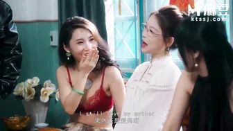Asian Virgin Reborn in Free Sex World - Group Fuck & Creampies