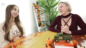 Breezy Bri, Sneaky Sex With Step-Sis For Thanksgiving Like A Filthy Family Whore