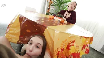 Breezy Bri, Sneaky Sex With Step-Sis For Thanksgiving Like A Filthy Family Whore