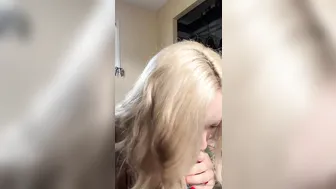 Baesuicide, Sloppy Blowjob And Deepthroat For A Pink Dildo Like A Throat Whore