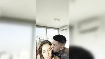 Nany Palacio, Sunny Rooftop And Balcony Creampie With A Stud