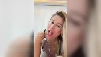 Debora Peisoto, Thick Brazilian Slut Big Dildo Masturbation