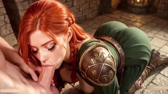 Adult Merida's Fiery Castle Encounter