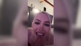 Ariesia, Sucking A Huge Dildo With Ahegao Like A Cross-Eyed Throat Whore