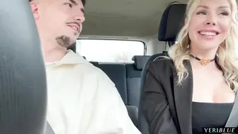 Angie Lynx, Blonde Prostitute Picked Up On The Streets And Fucked In The Car Like A Streetwalker Cumrag