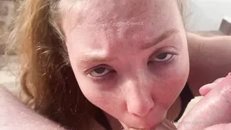 Georgiastonex, Sucking, Riding, And Taking A Creampie By The Pool