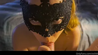 Georgiastonex, Sucking and facial on her mask