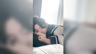 Mizukawa Sumire, Schoolgirl lesbian play in bed