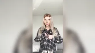 Bethanyrose, Flashing her tits in her man’s shirt