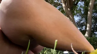 Trisha Paytas, Bbw Babe Masturbation And Squirting In The Backyard