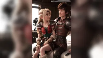 Married Astrid and Hiccup's Homemade Night - Preview