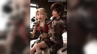 Married Astrid and Hiccup's Homemade Night - Preview
