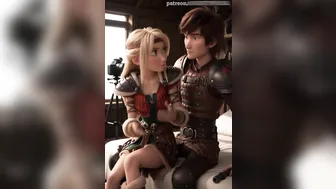 Married Astrid and Hiccup's Homemade Night - Preview