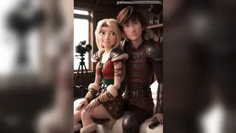 Married Astrid and Hiccup's Homemade Night - Preview