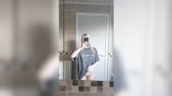Bethanyrose, Flashing Her Naked Tits In The Bathroom Mirror