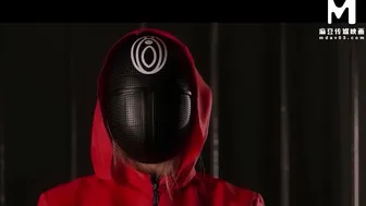 Asian Crazy Squid Game Cosplay With Punishment Sex