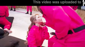 Asian Crazy Squid Game Cosplay With Punishment Sex