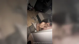 Henniwd, Sucking Off And Swallowing Her Boyfriends Huge Load