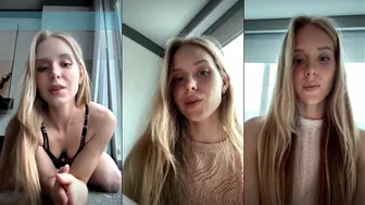 Caroline Zalog Unleashed: Wild Cute Lingerie Try-On-Haul Live Stream — Raw Footage