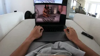 Isla Summer Explodes:  Wild Caught Watching Porn — Uncut Pleasure