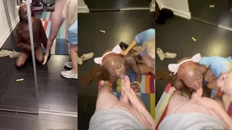 Waifumiia Explodes: Ultra-Steamy BGG Threesome With Ebony Girl — HD Exclusive