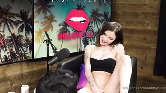 Dainty Wilder Breaks the Internet: Raw Horny Teen Squirting On Demand During Podcast — Click & Drool