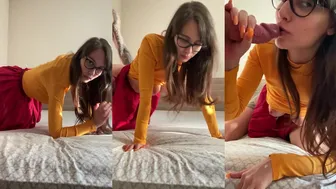 Laylaa Draya Unleashed: XXL Glasses Velma Cosplay Doggy-Style Sextape — HD Exclusive