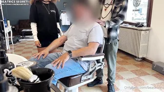 BeaSecrets Unleashed:  Seductive Beatrice Segreti, Curly Haired Hair Dresser Fucked Her Client In The Barber Shop — Wild & Unleashed