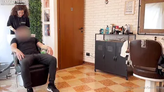 BeaSecrets Unleashed:  Seductive Beatrice Segreti, Curly Haired Hair Dresser Fucked Her Client In The Barber Shop — Wild & Unleashed