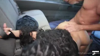 Alexas Morgan Ignites: Súper Hot TheFanVan, Thicc Glasses Babe Getting Cum All Over Her Ass — NSFW Bomb