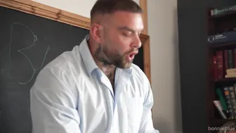 Bonnie Blue Ignites: XXL IrishLina, Penelope Peaches, Schoolgirl Classroom Gangbang — Raw Footage