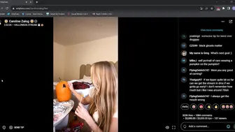 Caroline Zalog Goes Insane: Raw Halloween Cosplay Try-On-Haul Live Stream — Must‑See