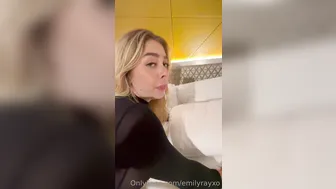 Emilyrayxo, Getting Creampied While Wearing Her Black Bodysuit