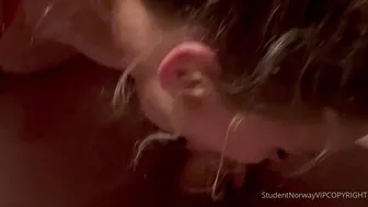 Studentnorway, Hotwifehanna, Stroking And Sucking Off Her Husband And The Third Wheel