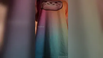 Funsized-Toy, Flashing Her Naked Body At Night