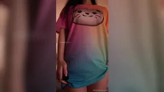 Funsized-Toy, Flashing Her Naked Body At Night