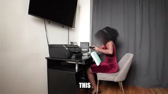 Daisy Melanin, Ebony Student Fucking Her Big White Cock Teacher