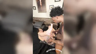 Baphibabi666, Glotripod, Tatted Slut Gushing Squirts All Over A Big Black Cock