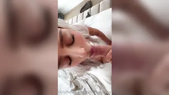 Sandra Fjeldberg, Swedish Blonde Bimbo Fucking In See Through Lingerie