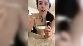 Bustyciara, Hotwife Milf Teasing In The Kitchen